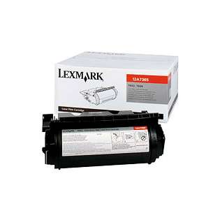 OEM Lexmark 12A7365 cartridge - high capacity black