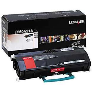 OEM Lexmark E260A21A cartridge - black