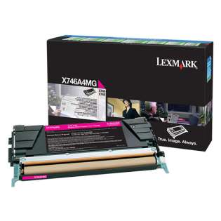 OEM Lexmark X746A4MG cartridge - government TAA magenta