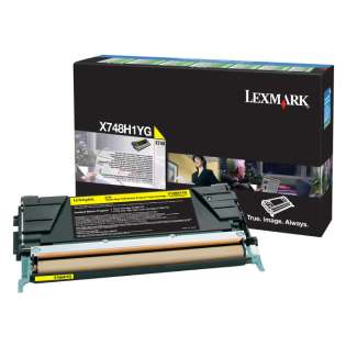 OEM Lexmark X748H1YG cartridge - high capacity yellow