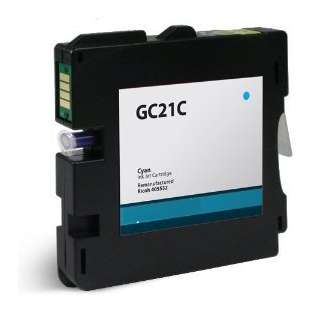 Compatible Replacement for Ricoh 405533 / GC21C cartridge - cyan